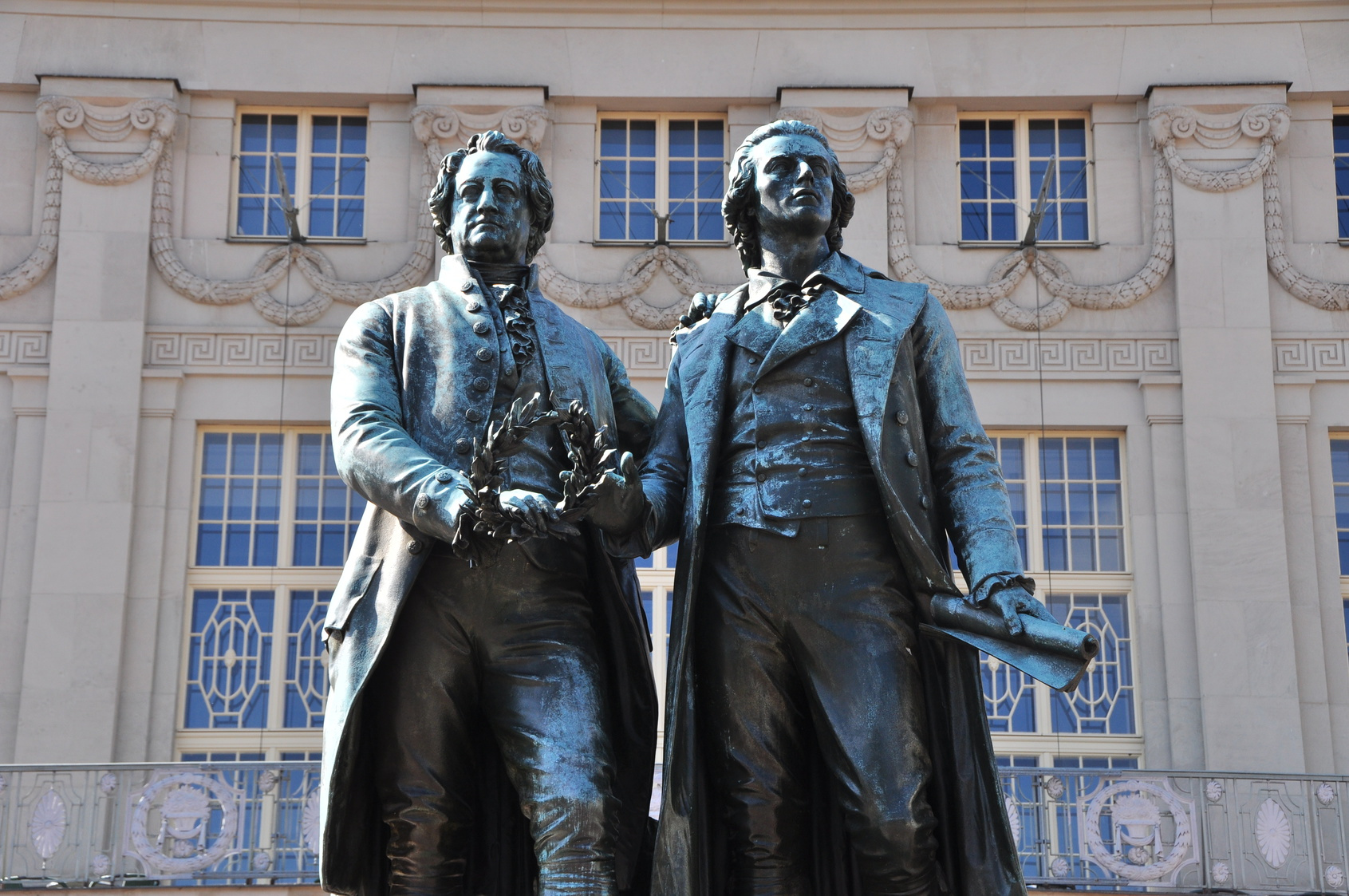 Goethe-Schiller-Denkmal; Detektiv Weimar, Detektei Weimar, Privatdetektiv Weimar, Privatermittler Weimar